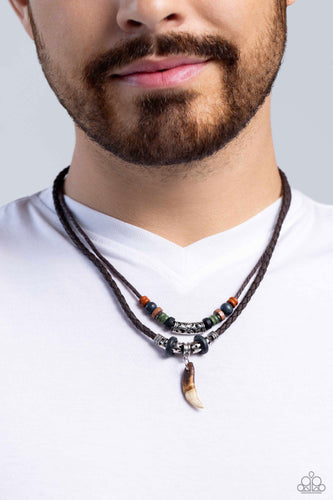 Paparazzi - Gator Bait - Multi Urban Necklace