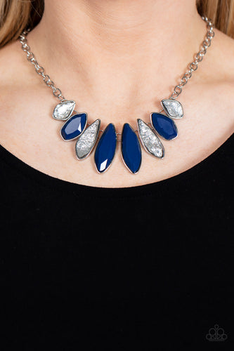 Paparazzi - Crystallized Couture - Blue Necklace