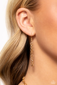 Paparazzi - Possible Pendant - Gold Necklace