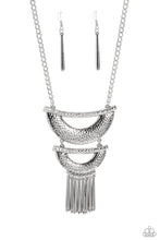 Load image into Gallery viewer, Paparazzi -Fringe Festival - Silver Necklace