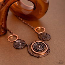 Load image into Gallery viewer, Paparazzi - Mysterious Masterpiece - Copper Necklace