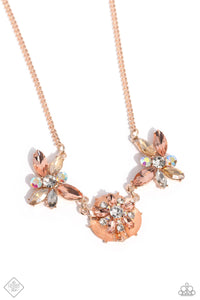 Paparazzi - Soft-Hearted Series - Rose Gold Necklace