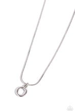 Load image into Gallery viewer, Paparazzi - Seize the Initial - Silver - O Necklace