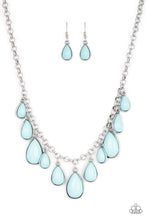 Load image into Gallery viewer, Jaw Dropping Diva - Blue Necklace -Paparazzi Accessories - Paparazzi Accessories