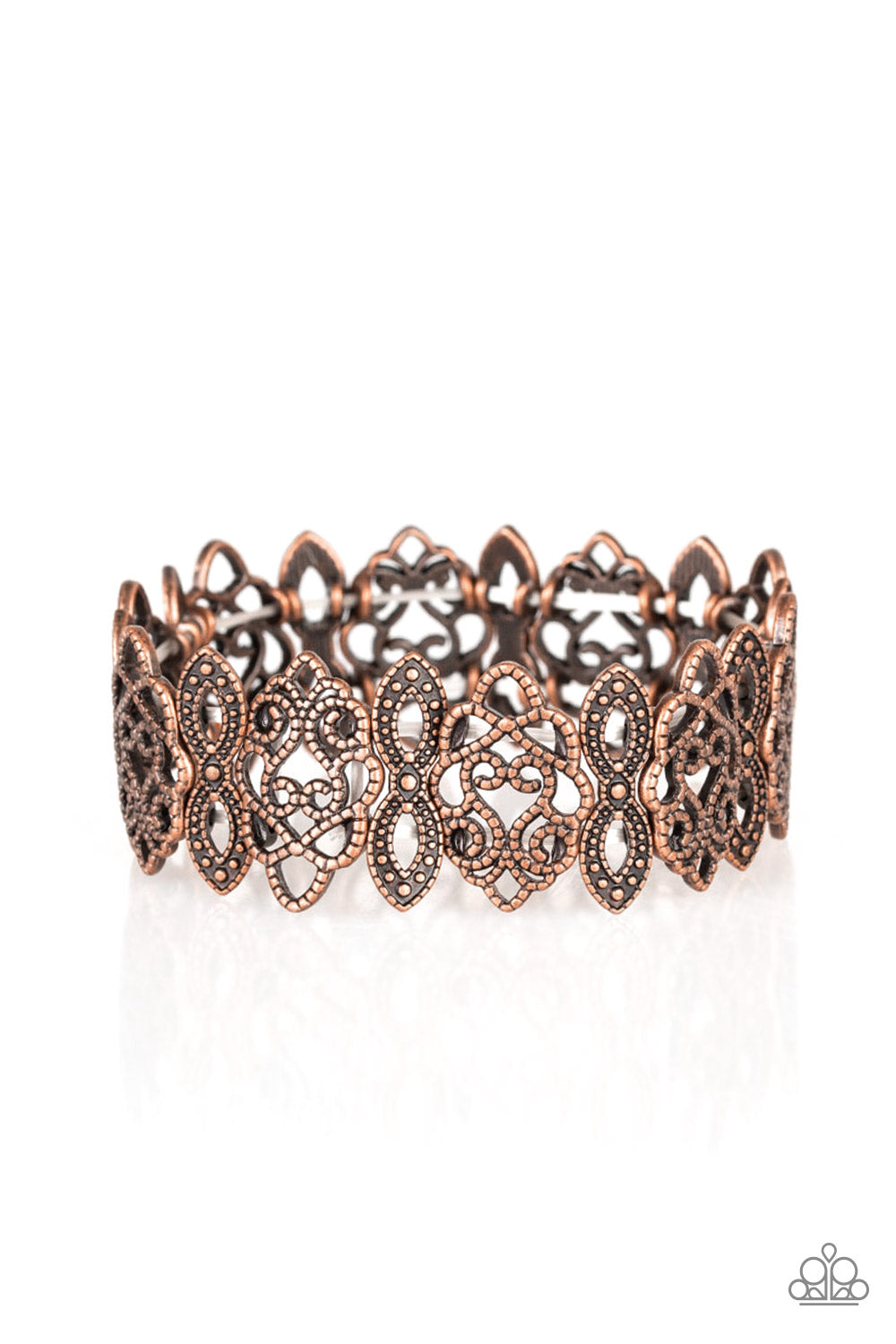 Lisa Yang Jewelry : Quick Copper Wire Focal Bead Bracelets