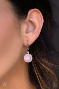All the Trimmings Pink Pearl Necklace - Paparazzi Accessories - Paparazzi Accessories