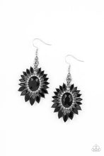 Load image into Gallery viewer, Paparazzi Paparazzi - Big Time Twinkle - Black Earring Earrings