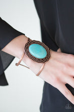 Load image into Gallery viewer, One For The RODEO - Copper Bracelet-Paparazzi Accessories - Paparazzi Accessories