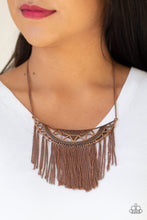 Load image into Gallery viewer, Empress Excursion - Copper Necklace - Paparazzi Accessories - Paparazzi Accessories