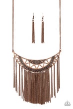 Load image into Gallery viewer, Empress Excursion - Copper Necklace - Paparazzi Accessories - Paparazzi Accessories