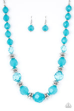 Load image into Gallery viewer, Paparazzi Dine and Dash Blue Necklace