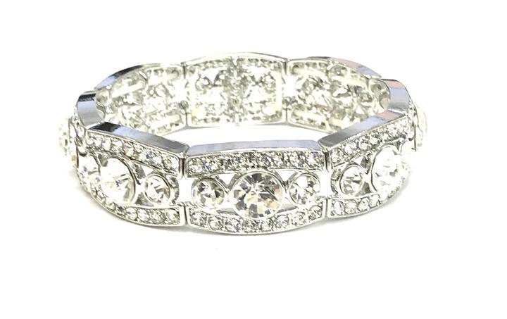 Easy on the ice white bracelet paparazzi new arrivals