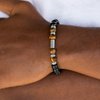Load image into Gallery viewer, Entranced Urban Bracelet Brown - Paparazzi Accessories - Paparazzi Accessories