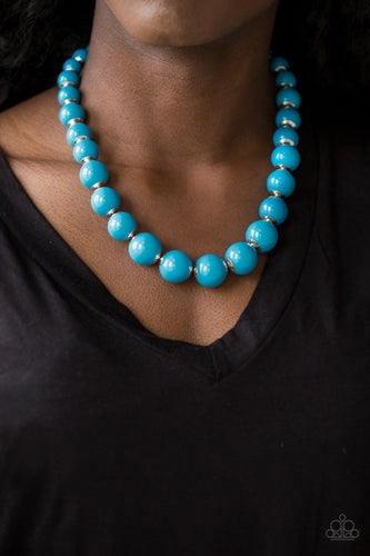 Everyday Eye Candy - Blue Necklace - Paparazzi Accessories - Paparazzi Accessories