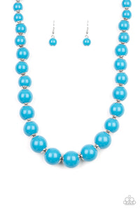 Everyday Eye Candy - Blue Necklace - Paparazzi Accessories - Paparazzi Accessories