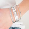 Literally Loveable Silver Bracelets - Paparazzi Accessories - Paparazzi Accessories