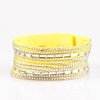 Load image into Gallery viewer, Name Your Price Yellow Urban Bracelet - Paparazzi Accessories - Paparazzi Accessories