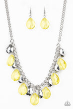 Load image into Gallery viewer, No Tears Left To Cry - Yellow Necklace - Paparazzi Accessories - Paparazzi Accessories