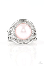 Load image into Gallery viewer, Pampered In Pearls Pink Ring - Paparazzi Accessories - Paparazzi Accessories