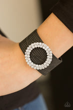 Load image into Gallery viewer, Paparazzi - Ring In The Bling - Black Urban Bracelet - Paparazzi Accessories