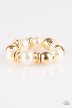 Load image into Gallery viewer, Rockin&#39; Rockefeller - Gold Bracelet - Paparazzi Accessories - Paparazzi Accessories