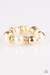 Rockin' Rockefeller - Gold Bracelet - Paparazzi Accessories - Paparazzi Accessories