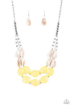 Load image into Gallery viewer, Paparazzi Paparazzi - Seacoast Sunset - Yellow Necklace Necklaces