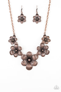 Secret Garden - Copper Necklace - Paparazzi Accessories - Paparazzi Accessories