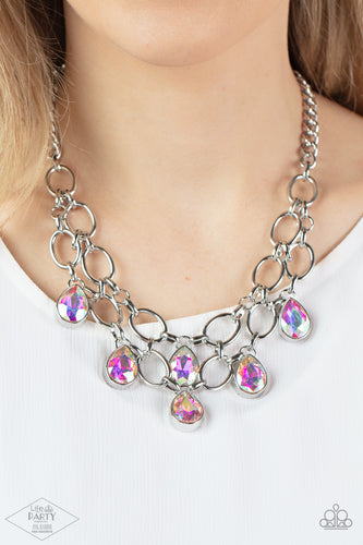 Paparazzi Paparazzi -Show Stopping Shimmer - Multi Necklace Jewelry