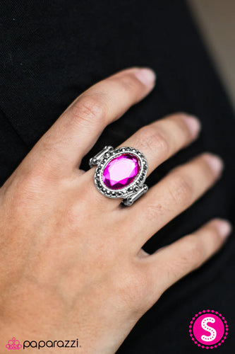 Paparazzi Paparazzi - Strike A JUXTAPOSE Pink RIng Apparel & Accessories