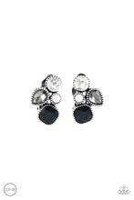 Load image into Gallery viewer, Super Superstar - Black Clip On Earrings - Paparazzi Accessories - Paparazzi Accessories
