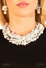 Load image into Gallery viewer, The Tracey - White Pearl Zi Necklace - Paparazzi Accessories - Paparazzi Accessories