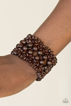 Load image into Gallery viewer, Paparazzi - Tropical Bliss - Brown Bracelet - Paparazzi Accessories