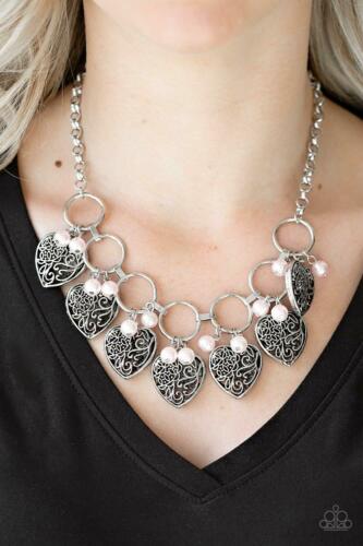 Paparazzi ♥ Broadway Belle - Pink ♥ Necklace – LisaAbercrombie