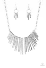 Load image into Gallery viewer, Welcome to the pack - Silver Necklace - Paparazzi Accessories - Paparazzi Accessories