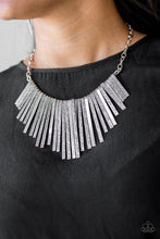 Load image into Gallery viewer, Welcome to the pack - Silver Necklace - Paparazzi Accessories - Paparazzi Accessories
