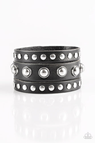 Win Your Spurs - Black Paparazzi Accessories - Paparazzi Accessories