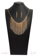 Load image into Gallery viewer, The Donnalee - Gold Signature Necklace - Paparazzi Accessories - Paparazzi Accessories