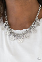 Load image into Gallery viewer, Paparazzi - Beachfront Babe - Silver Necklace - Paparazzi Accessories