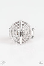 Load image into Gallery viewer, Paparazzi - Open Up - Silver Ring - Paparazzi Accessories
