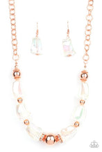 Load image into Gallery viewer, Paparazzi Paparazzi - Iridescently Ice Queen - Copper Necklace 