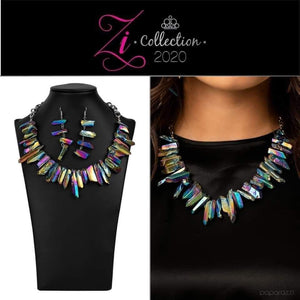 Paparazzi - Charismatic Zi Collection - Irredescence Necklace - Paparazzi Accessories