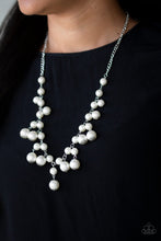 Load image into Gallery viewer, Soon To Be Mrs. - Paparazzi White Pearl Necklace - Paparazzi Accessories