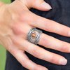 Totally Tourist - Brown Ring - Paparazzi Accessories - Paparazzi Accessories